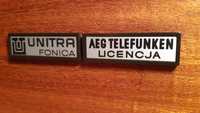 Unitra FONICA G500s ze zmieniarką z 1971r. na licencji AEG-Telefunken
