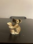 Miniaturowa figurka Koala porcelana Japonia