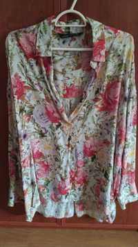 Camisa floral Zara M
