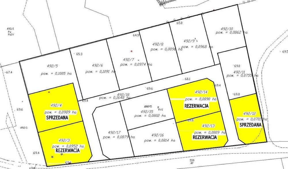 działka budowlana Mieczkowo gm. Kcynia Wyrzysk Osiek Szamocin Gołańcz