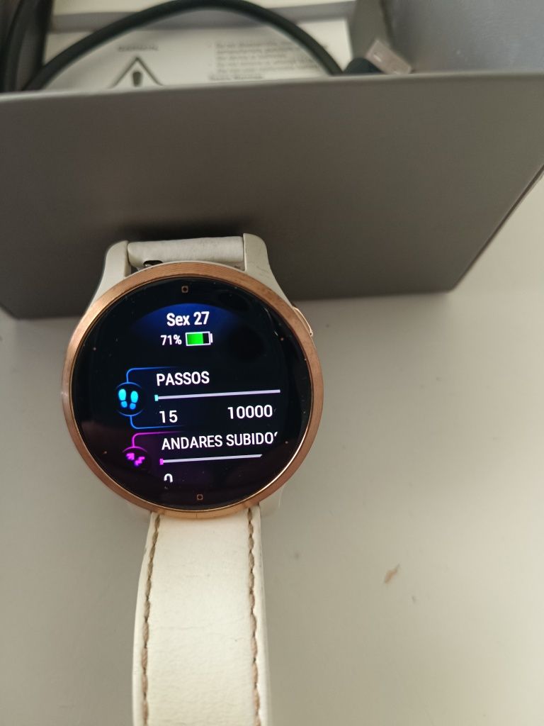 Relógio Garmin Venu S2 - Smartwatch GPS Usado