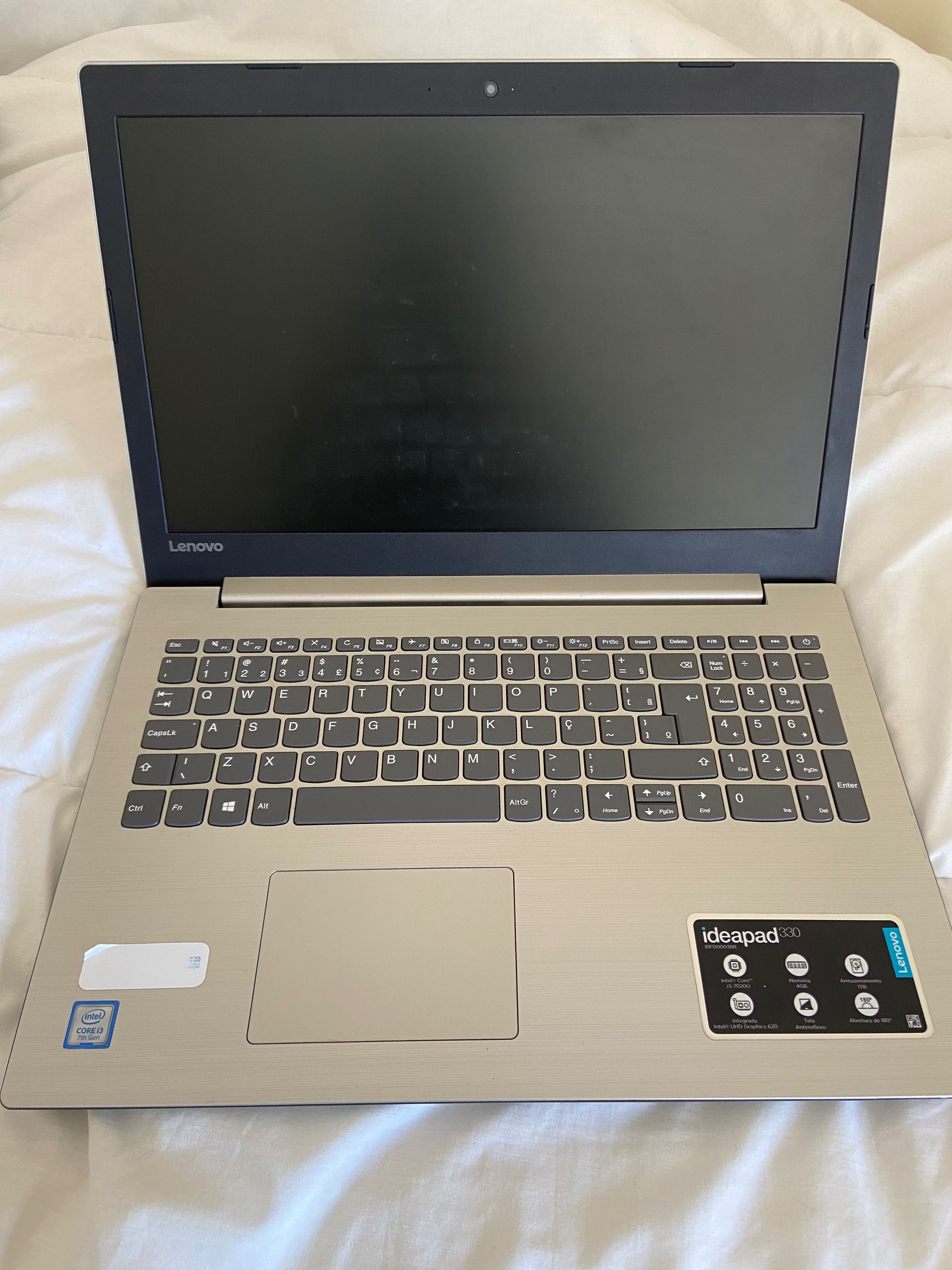 Notebook Lenovo Ideapad 330 como novo