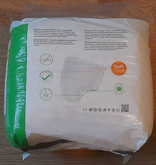 Pieluchomajtki marki Lille Healthcare_15szt_Rozmiar M_Z. Góra._TANIO.