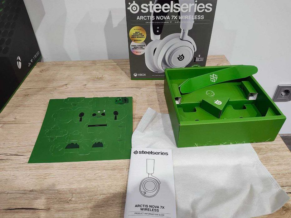 Оригінальні коробки Xbox Series X, Elite Core,  SteelSeries Nova 7x