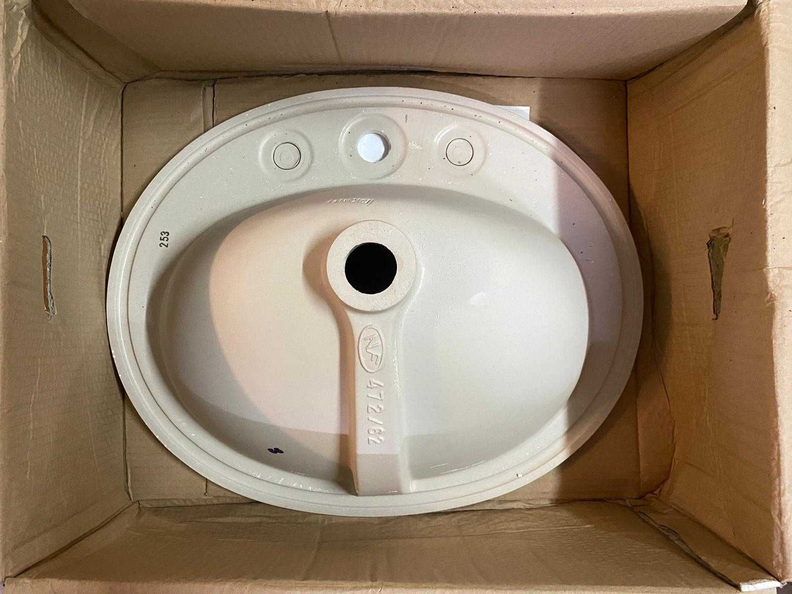 LOTE 125 lavatórios DURAVIT DuraPlus modelo 472.62