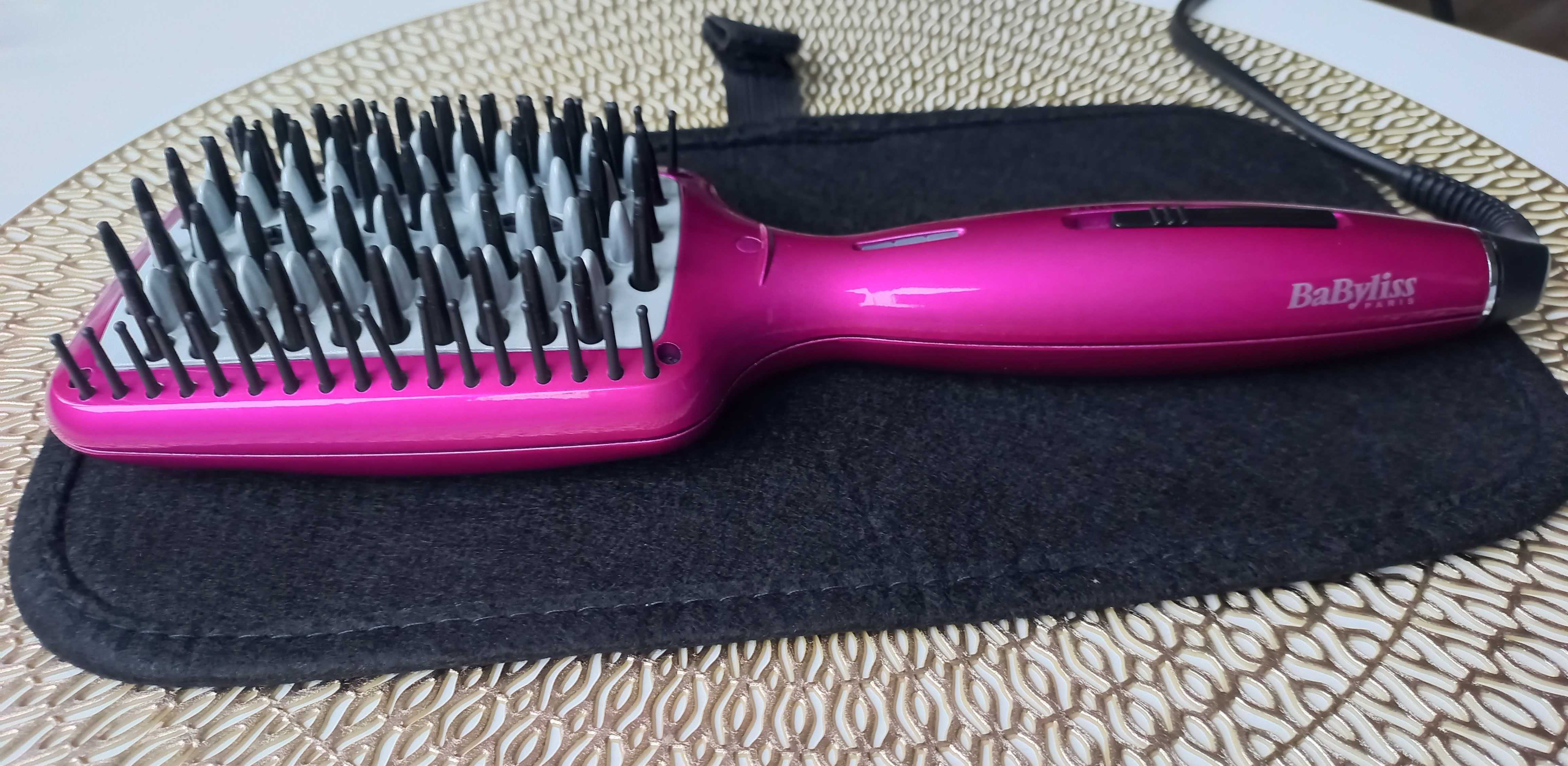 BaByliss HSB 100 E IONIC Szczotka prostująca + GRATIS Mgiełka do ciała