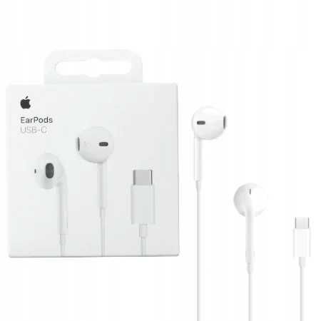 Oryginalne Słuchawki Apple EarPods USB-C Mikrofon MTJY3ZM/A Sklep Wawa