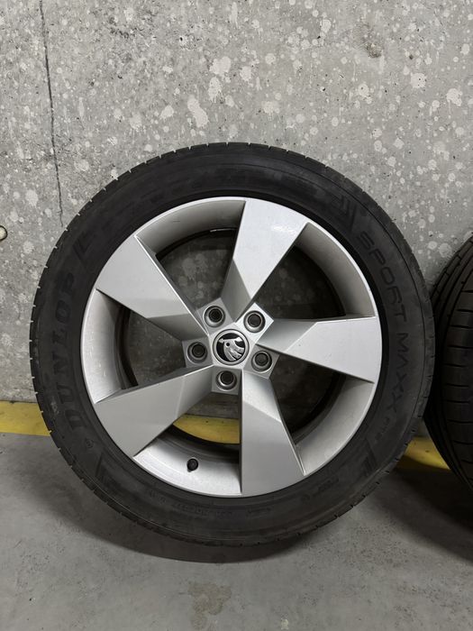 Диски Skoda Scout + Dunlop Sport MAXX RT 2 225/50 ZR17