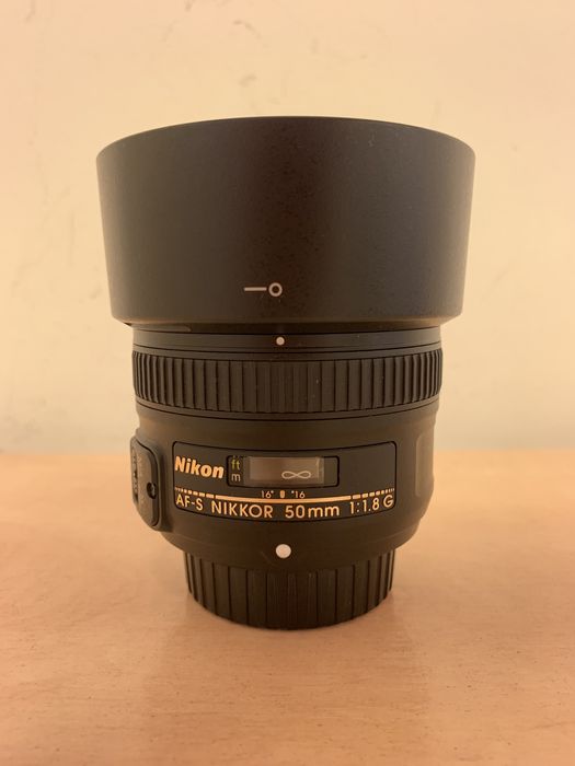 Obiektyw Nikon Nikkor AF-S 50mm 1.8g + filtr UV HOYA