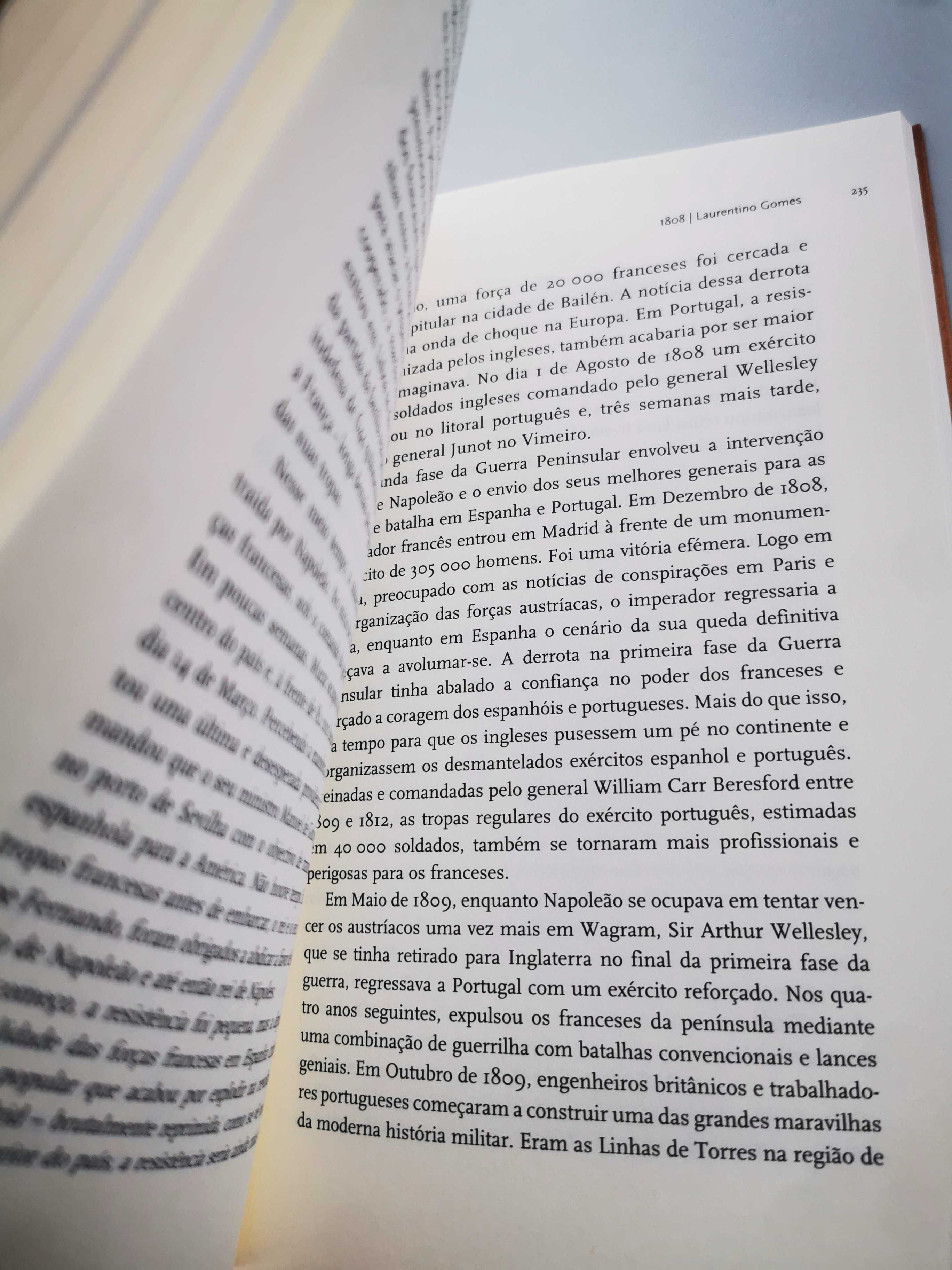 Livro 1808 Laurentino Gomes (NOVO) Portes GRÁTIS