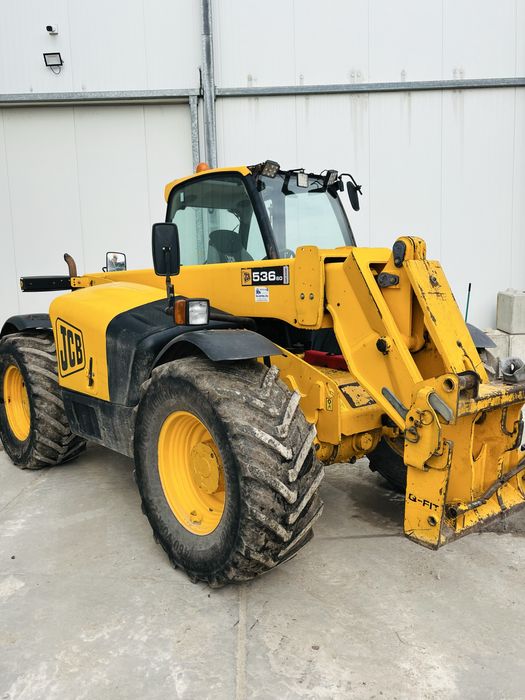 JCB 536-60 agrii super 2006r jeden joystick silna ladowarka