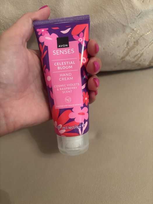 Krem do rak kosmiczny fiolek i malina