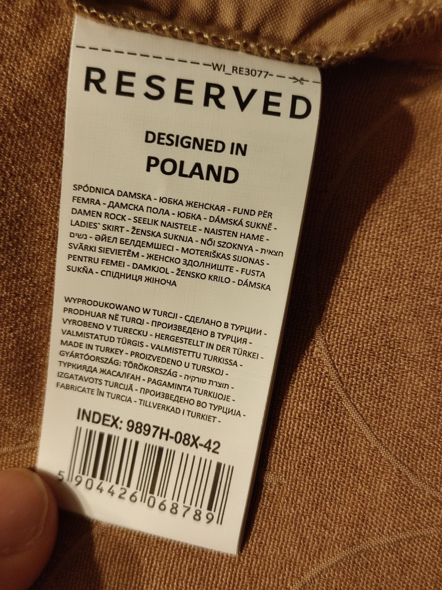 Spódnica krótka Reserved nowa L-XL