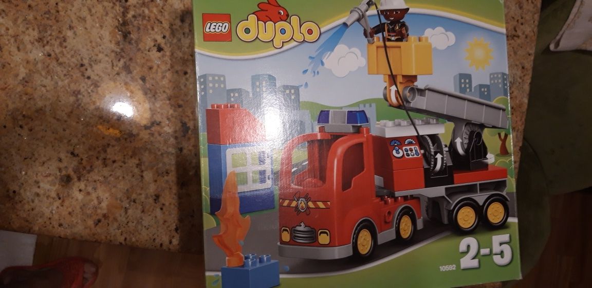 Lego Duplo 10592 wóz strażacki