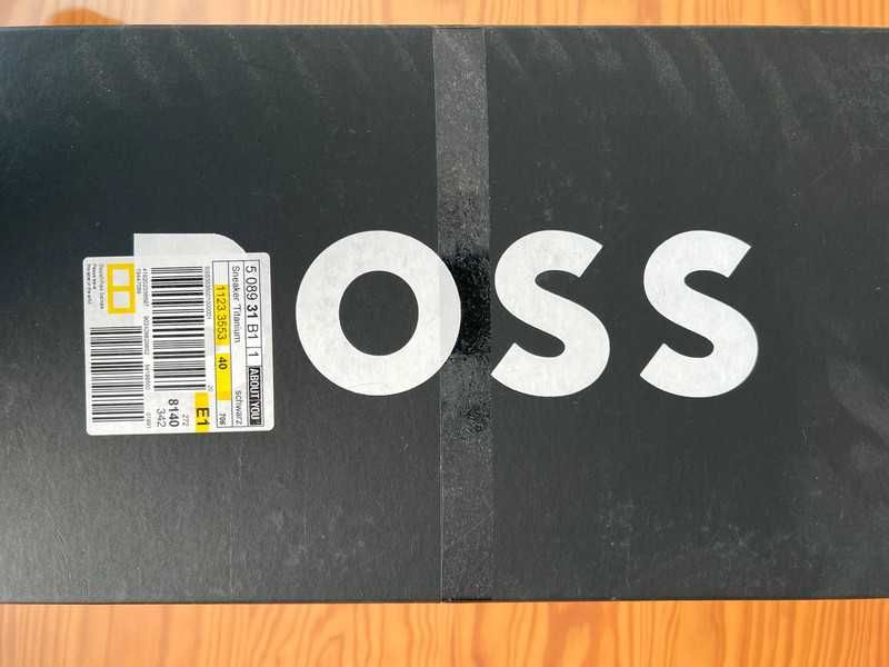 Sapatilhas BOSS Sneaker Titanium Black