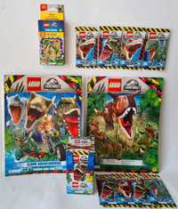 Album+ blister+ 15 saszetek/100 kart LEGO Jurassic world+ZŁOTA seria 2