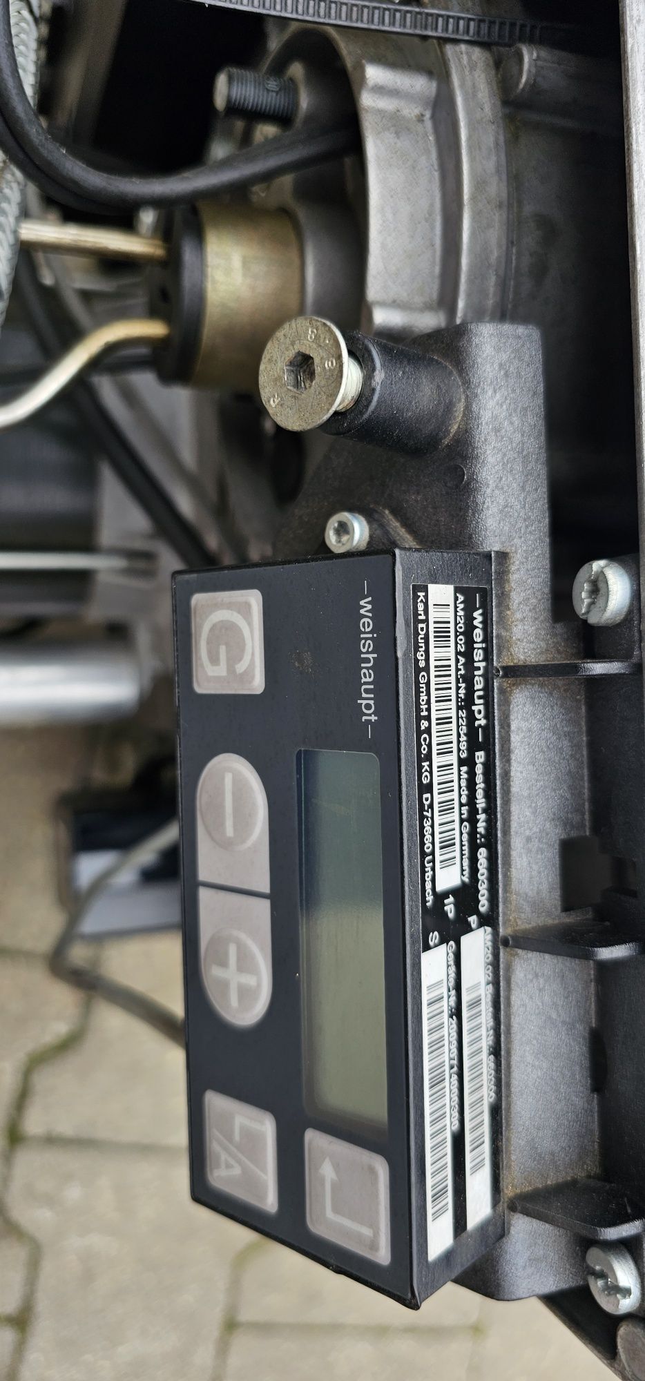 Palnik olejowy Weishaupt WL30 Z-C, 72-330 kW suszarnia