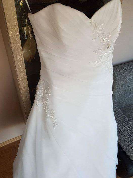Śliczna suknia ślubna rozmiar 38-42