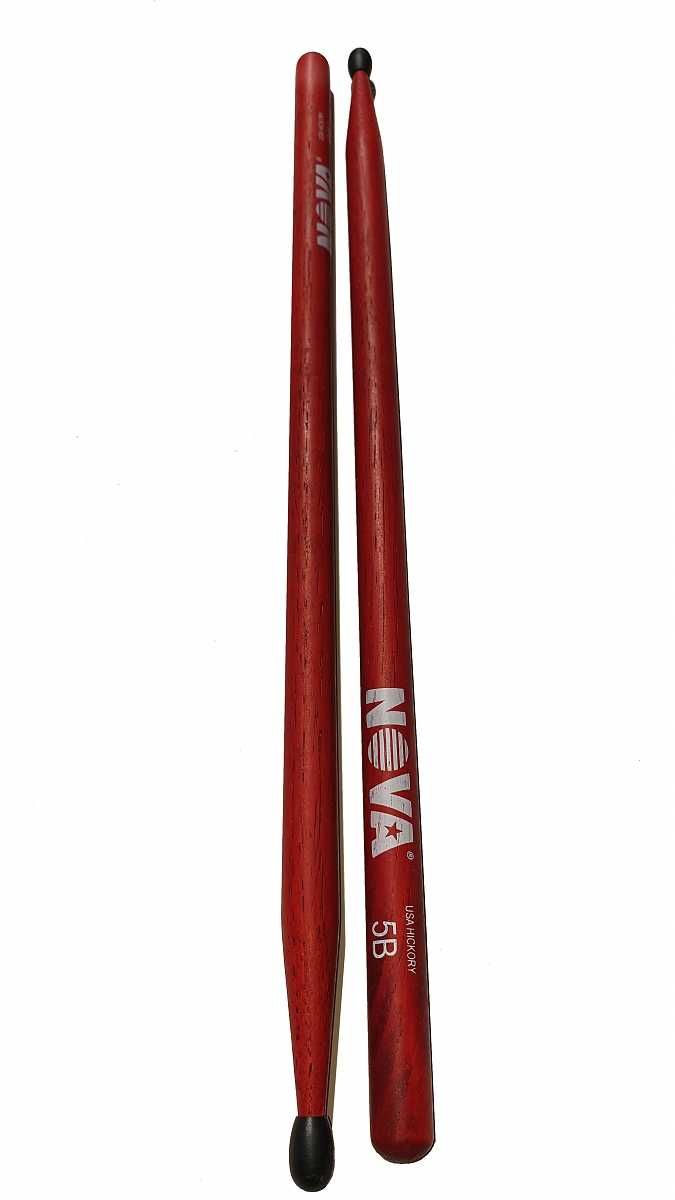 Vic Firth Nova 5B Hicory Nylon Red pałki perkusyjne N5BNR