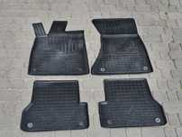 Dywany Dywaniki gumowe z mocowaniami audi a6 c7