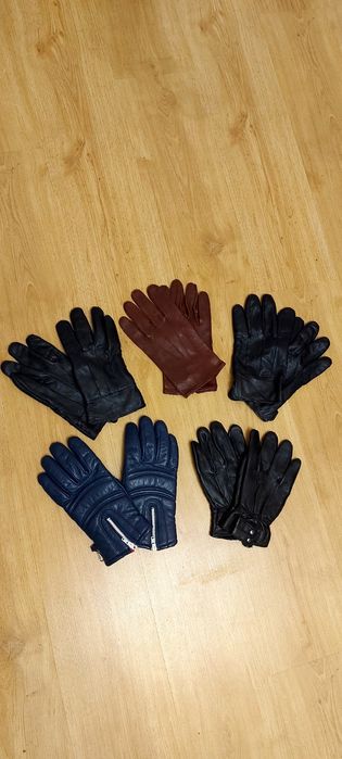 Перчатки кожаные размер L мужские