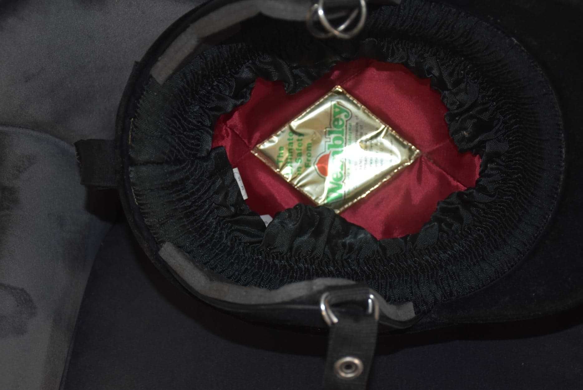 kask do jady konnej,toczek konny welurowy piękny,oryginalny