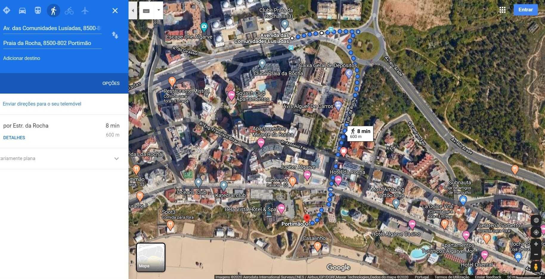 Alugo para férias apartamento T2 na praia da rocha, Portimão