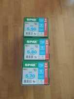 Wkręty Nierdzewne Spax 5x90 Stal A2 Op. 100 sztuk