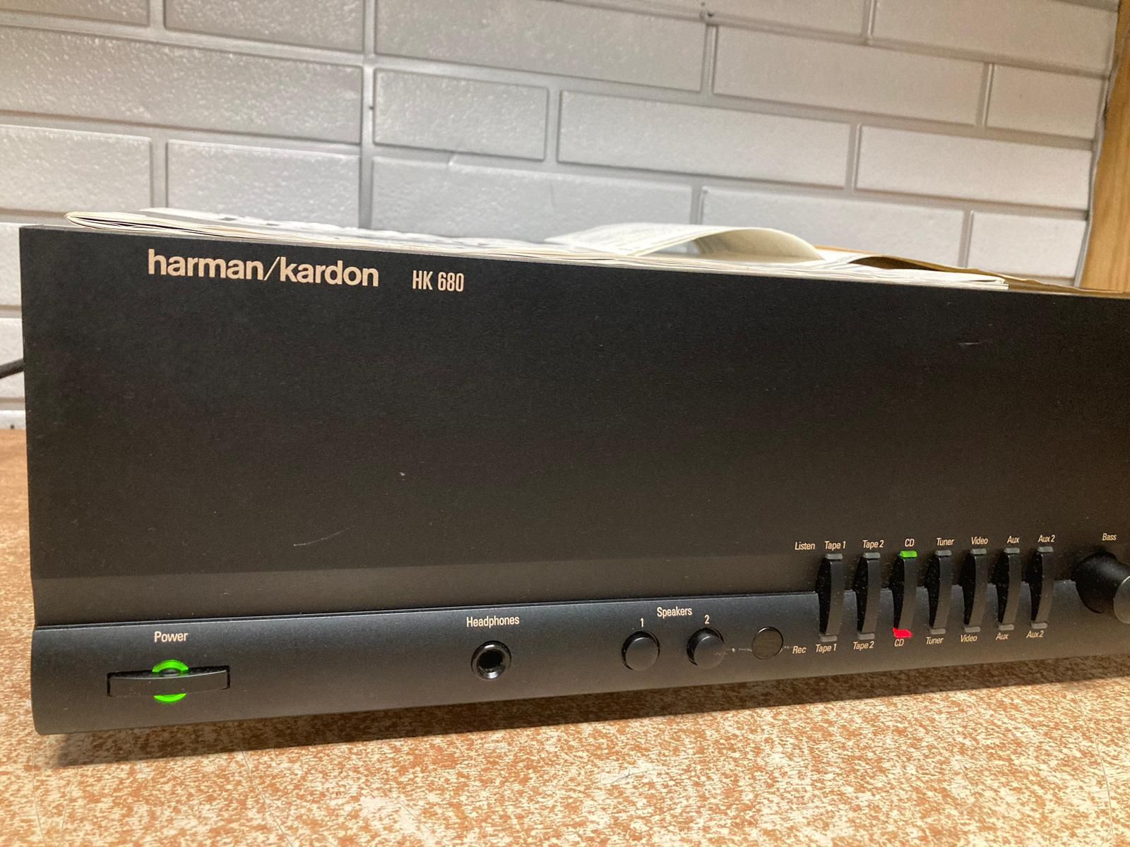 Wzmacniacz stereo Harman/Kardon HK 680. Igiełka