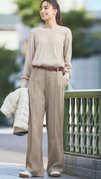 Брюки Uniqlo Soft Velours Jersey у двох  кольорах