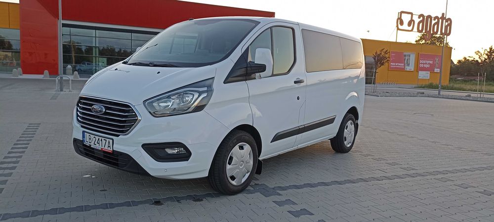 Ford Transit Custom L1H1, 9 osób, pierwszy właściciel w PL
