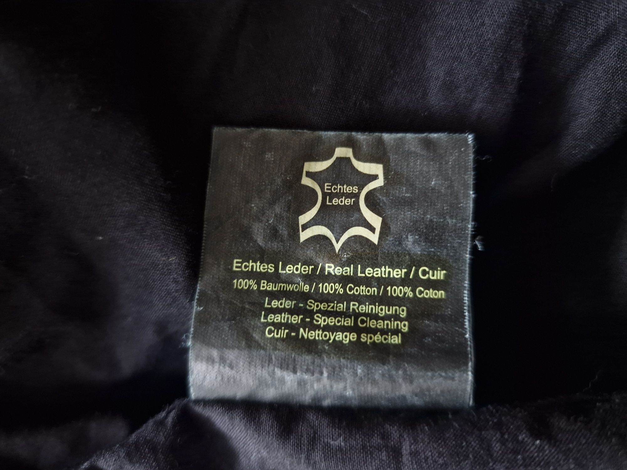 Kurtka męska skórzana jeansowa 3XL XXXL rock-it czarna skóra naturalna