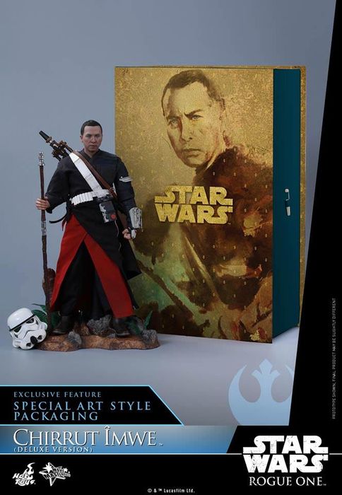 Фигурка 1/6 hot toys mms 403 STAR WARS : ROGUE ONE CHIRRUT IMWE deluxe
