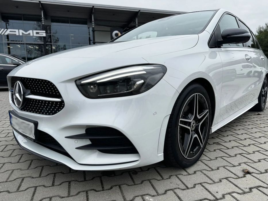 Mercedes-Benz Klasa B 220d 190km 2x AMG FULL Ambiente BEZWYPADKOWY  Salon PL VAT23%
