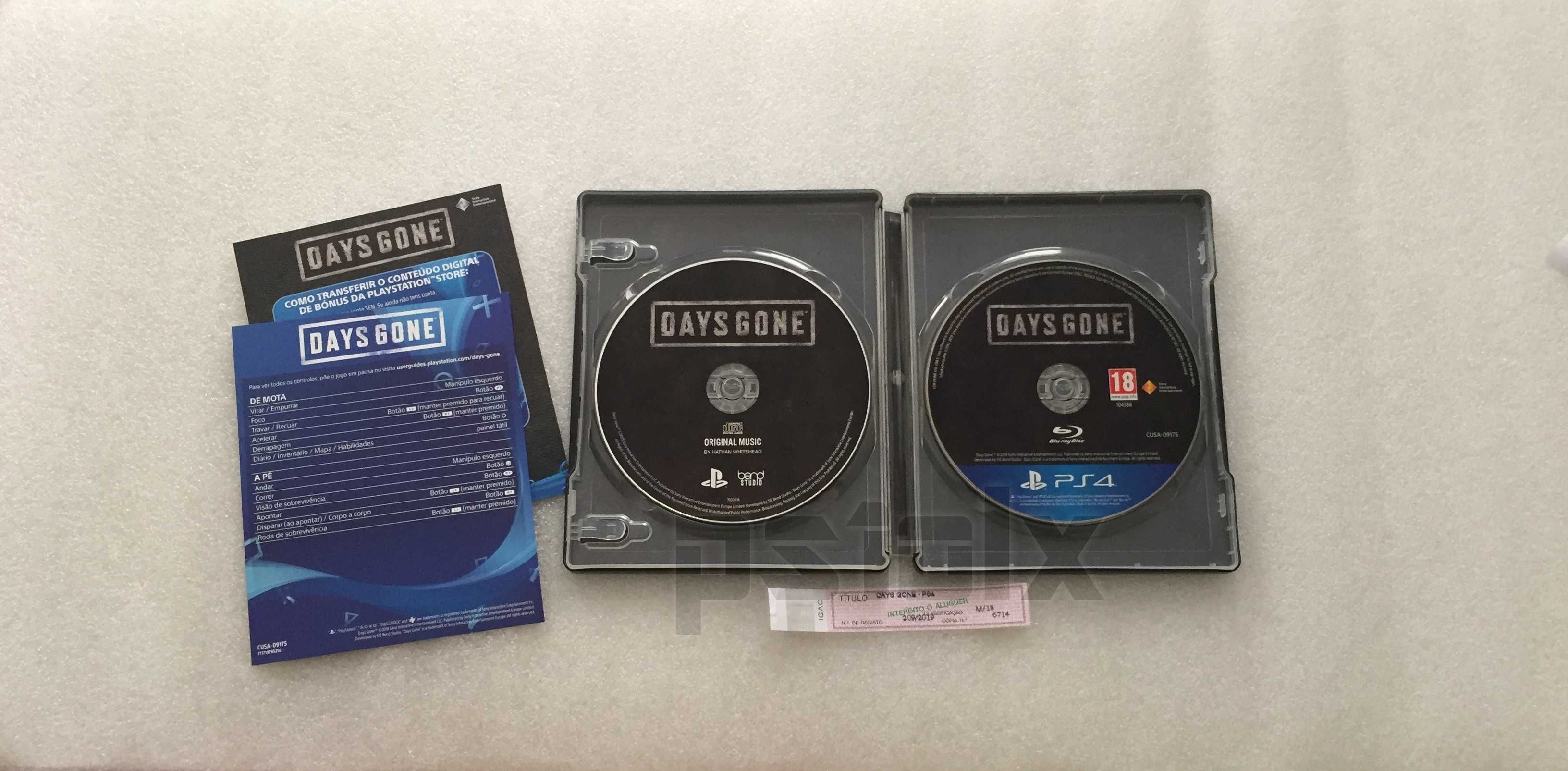 Days Gone Edição Especial playstation ps4