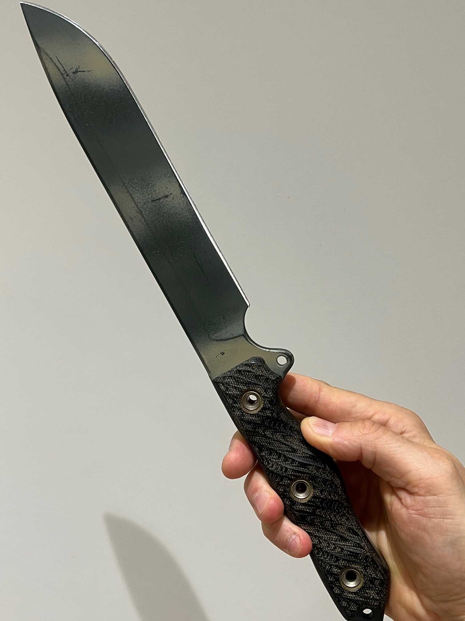 Nóż fixed Busse DSSF Desert Storm Stealth Fighter CAMO