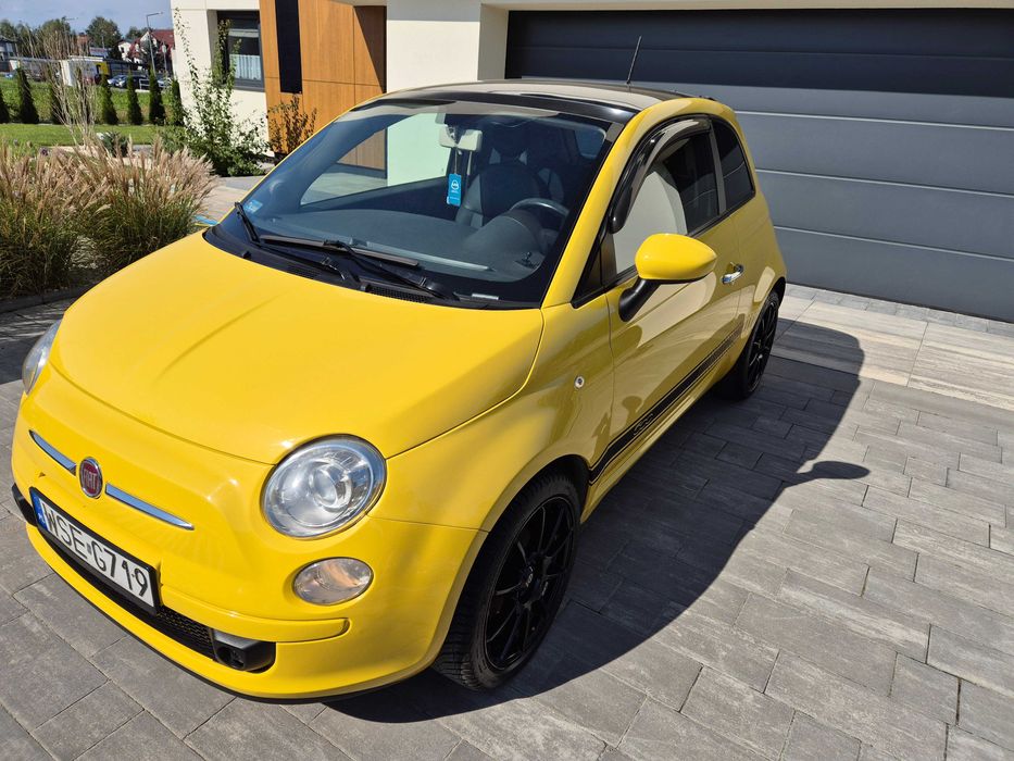 Fiat 500, 100KM, 2012r, 1.4, 210000Km, LPG