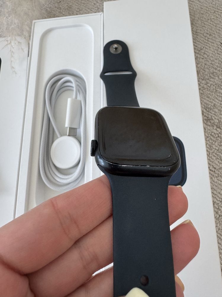Zegarek Apple Watch series 8 45MM Midnight Aluminium Case