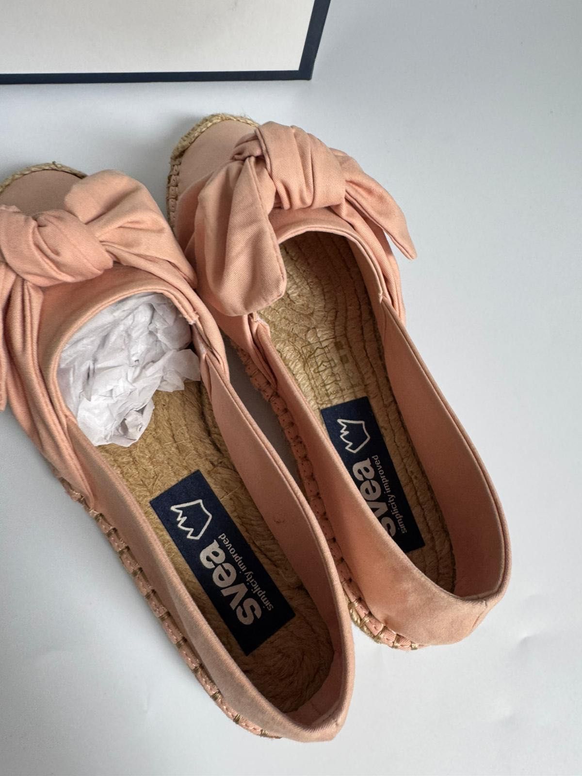 Nowe damskie espadryle SVEA różowe 37