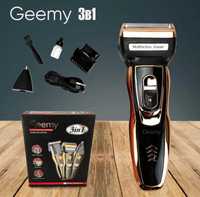 Набір для стрижки 3в1 Gemei GM 595 Hair Trimmer Золото