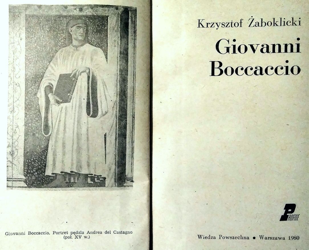 Giovanni Boccaccio, Krzysztof Żaboklicki, Profile, WP 1980r.