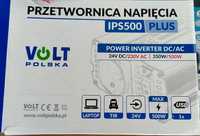 Перетворювач напруги інвертор Volt polska IPS 500 plus 24v