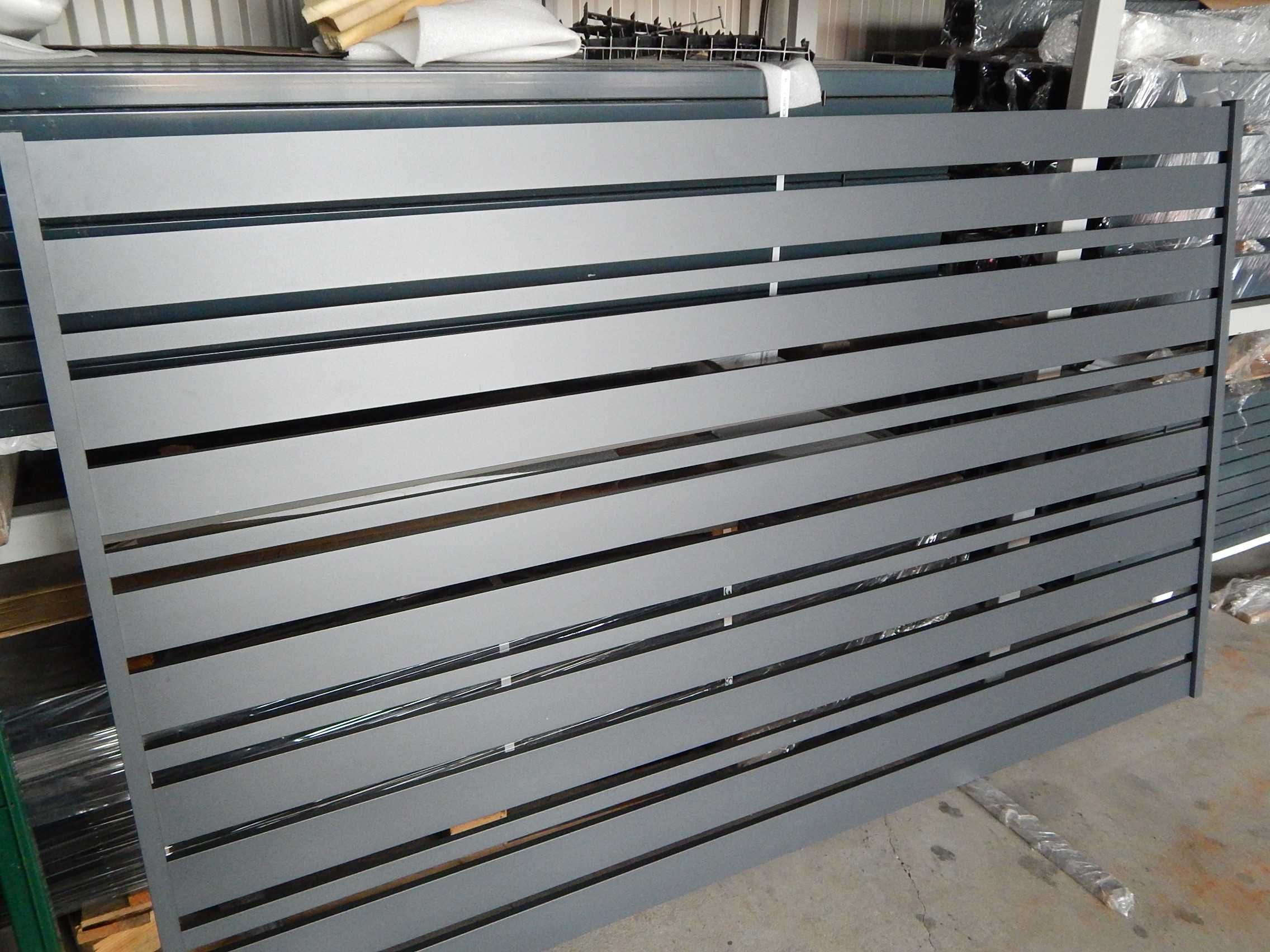 Ogrodzenia, panel fi4mm, h=1,53m, słupek 60x40, kpl - sprzedaż, montaż