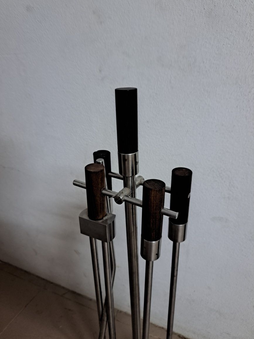 conjunto de lareira
