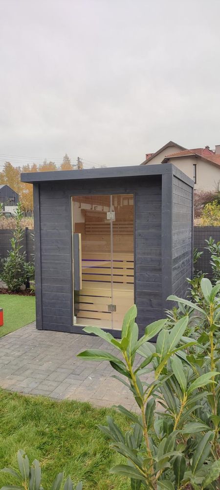 Sauna Finska Zewnetrzna Ogrodowa