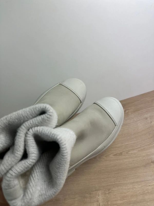 ORYGINALNE BUTY Buty botki zimowe r. 40 caprice szare