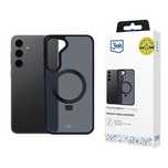 Etui 3Mk Smoke Case Mag&Stand Na Samsung Galaxy S24+ - Czarne