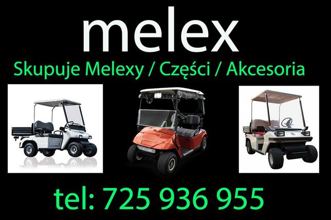 K upię wózek pojazd golfowy typu Melex Melexa Ezgo części akcesoria