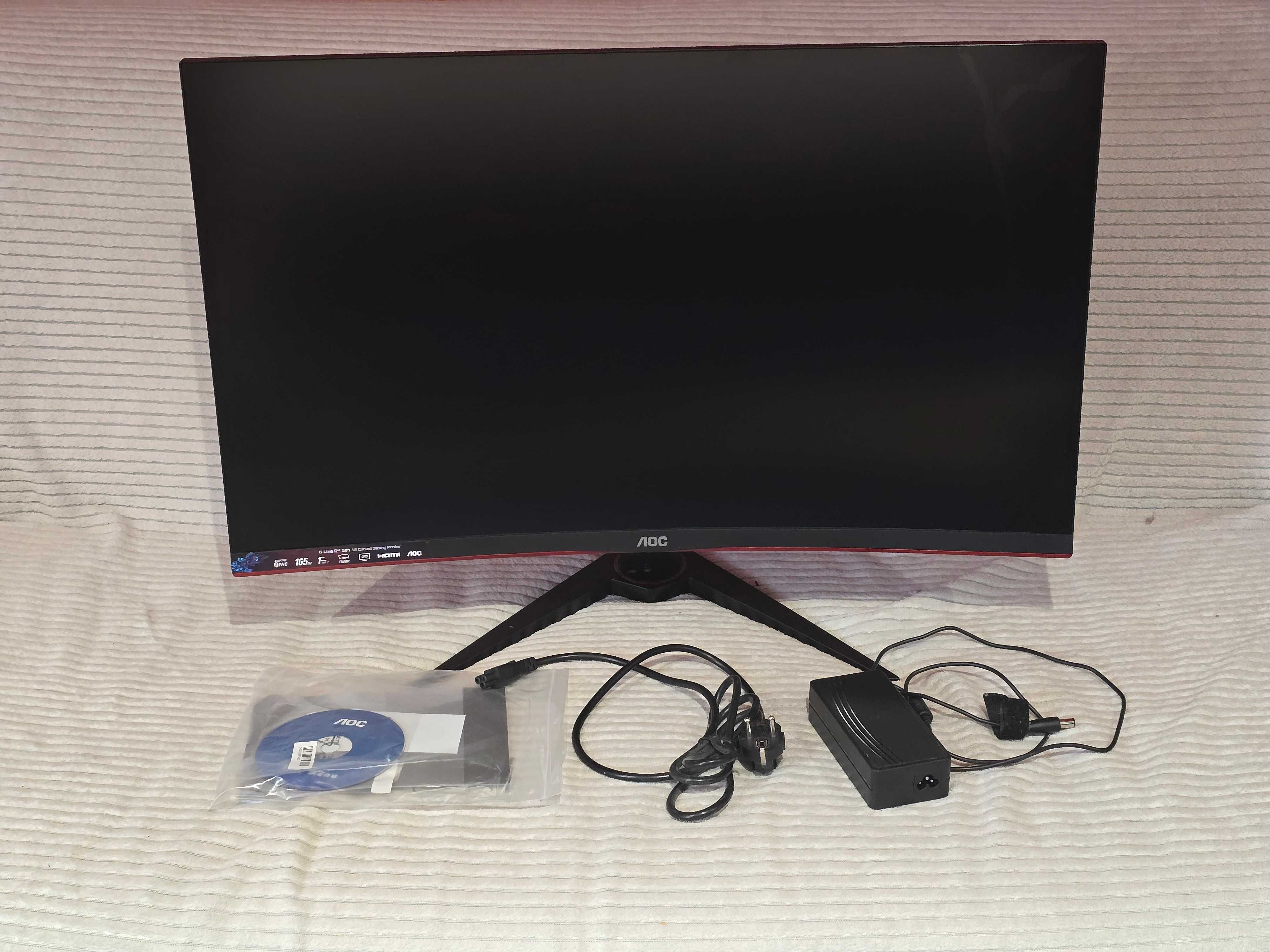Monitor do komputera AOC CQ32G2SG uszkodzony