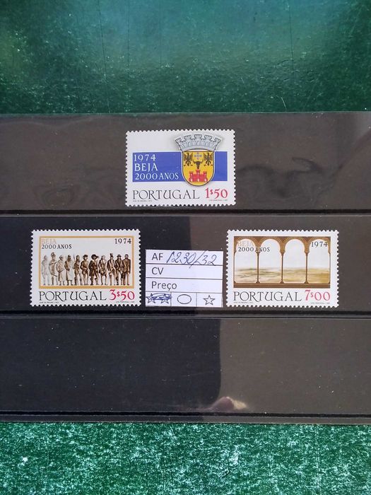 1974.    200° Séculos Da História Da Beja MNH **